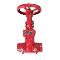 UL Grooved End Type OS&Y Gate Valve