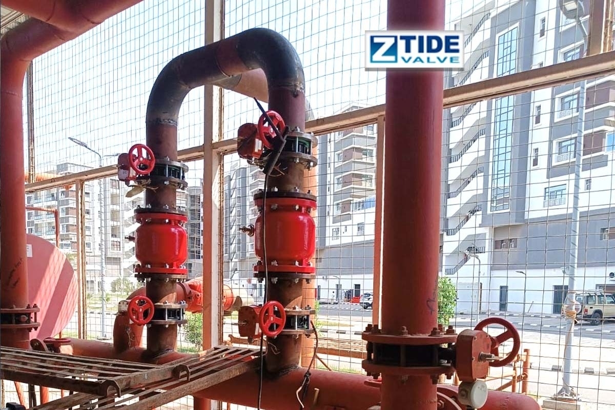 UL Listed PRV installed in fire fighting pump room of condominium